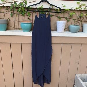 Royal Blue Midi Dress